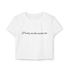 Pretty Punishment Baby Tee - Pretty on the inside