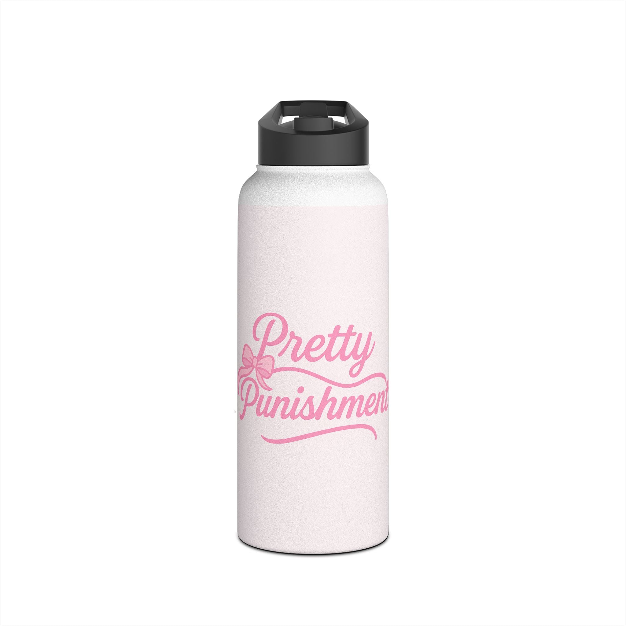 Pretty Punishment Stainless Steel Water Bottle